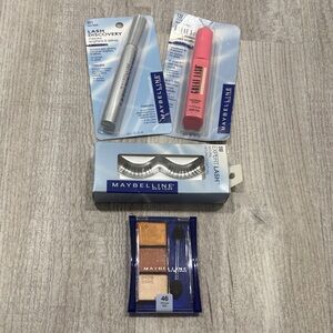 Maybelline Lash and Eye Set with Gold Eyeshadow - all NWT